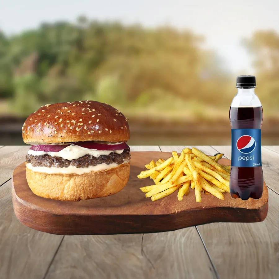 Gurme Burger (60 gr) + İçecek