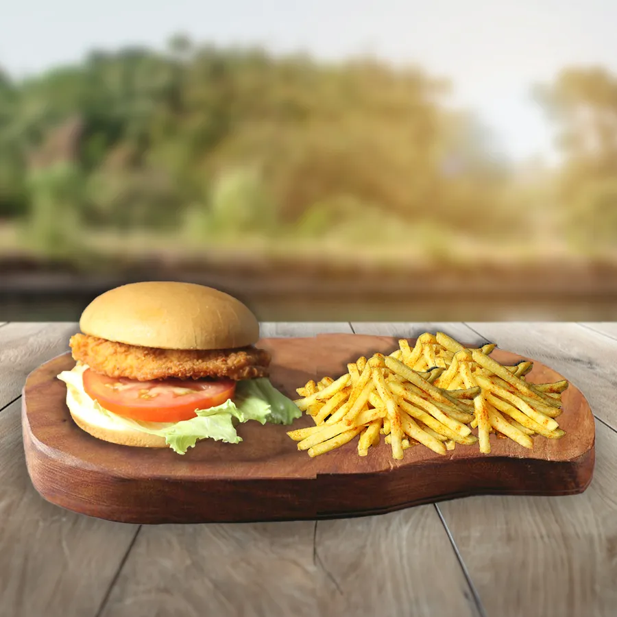 Junior Farmer Chicken Burger