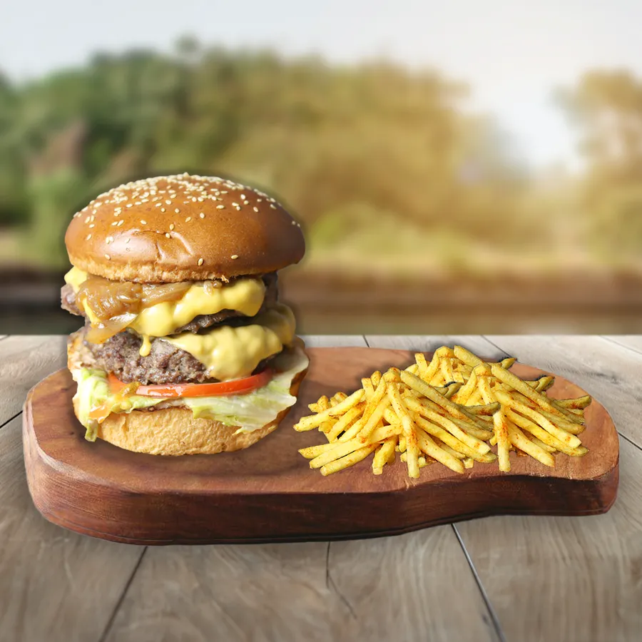 Double Cheese Burger (240 gr.)