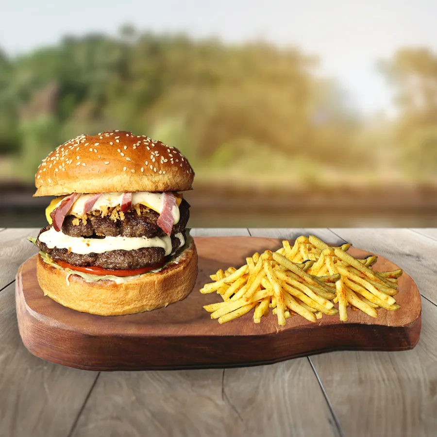 Double Ranch Burger (240 gr.)