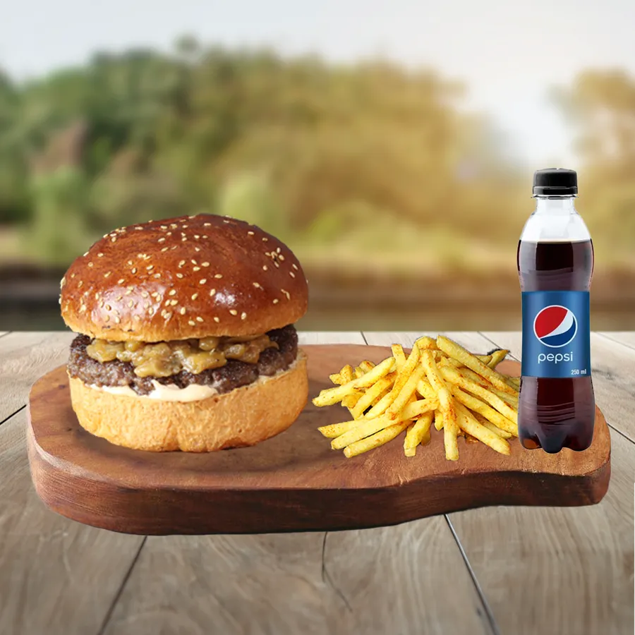 Hamburger(60gr) + İçecek