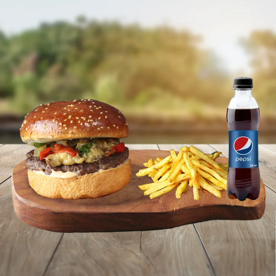 Sultan Burger (60 gr) + İçecek