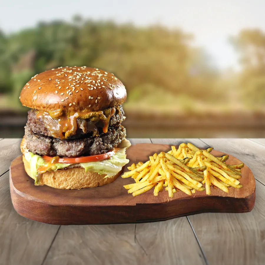 Double İndian Burger (240 gr.)
